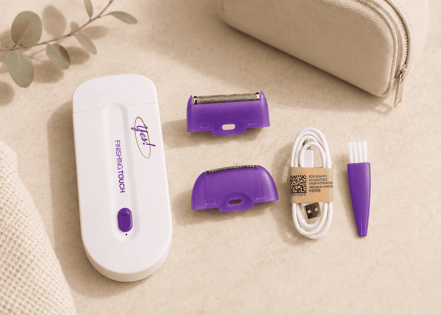 Kit da Zeniar Suav&eacute;lia Duo com acess&oacute;rios reais